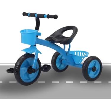 Imagem de Triciclo Infantil Menino Motoca Infantil Velocity Motinha de Passeio Motoquinha Infantil.
