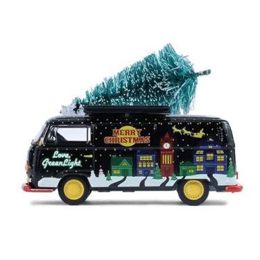 Imagem de Greenlight Collectibles 30564-A 1:64 Die Cast Volkswagen Type 2 Panel Van Christmas Limited Edition Hobby Exclusive Collectible