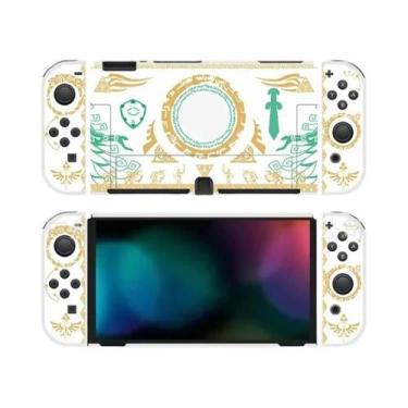 Imagem de Capa Protetora Completa Para Switch NS Oled, Carcaça Para PC E Control