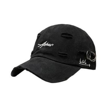 Imagem de Boné De Beisebol Unissex Ajustável Com Bordado Asher, Casual, Para Pri