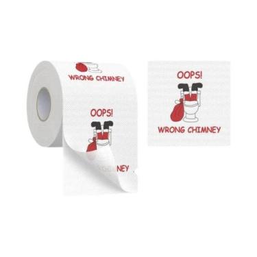 Imagem de Papel Higiênico De Natal Com Tema Do Papai Noel, Decoração Para Casa, 