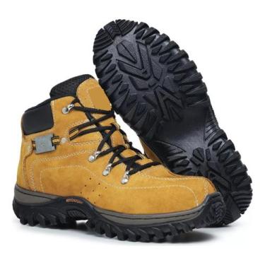 Imagem de Bota Coturno Adventure Masculina com Proteção no Bico Bota Resistente 