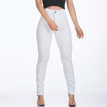 Imagem de Calça Jeans Feminina HNO Jeans Skinny Branca-Feminino