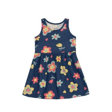 Imagem de Vestido infantil menina florido Brandili