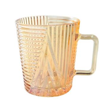 Imagem de Jogo com 6 canecas de vidro âmbar imperial 200ml - Amigold