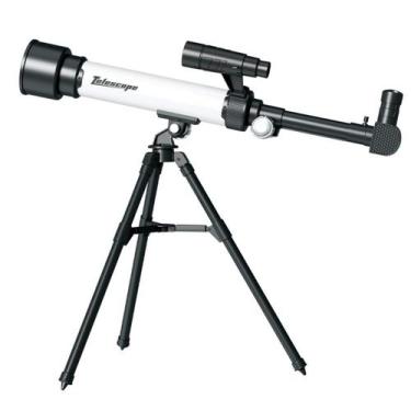 Imagem de Telescópio Infantil Astronomia Ciências Lua Galáxia C/ Tripé - DM Toys
