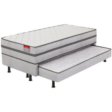 Imagem de Cama Box Conjugada Solteiro Reconflex Espuma com Cama Auxiliar - 65x88