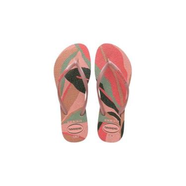 Imagem de Chinelo havaianas slim palette glow, Blossom, 37/38