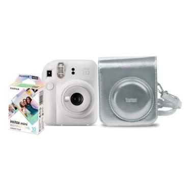 Imagem de Câmera instantânea Fujifilm Instax Kit Instax Mini 12 10 films bolsa P
