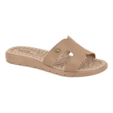 Imagem de Chinelo Feminino Massageador Modare Anatômico Ortopédico 7162.330, Nud