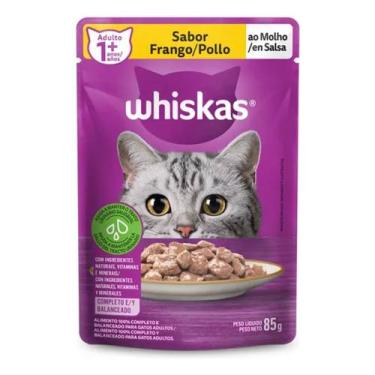 Imagem de Ração de Frango Adulto Sachê Whiskas 85g