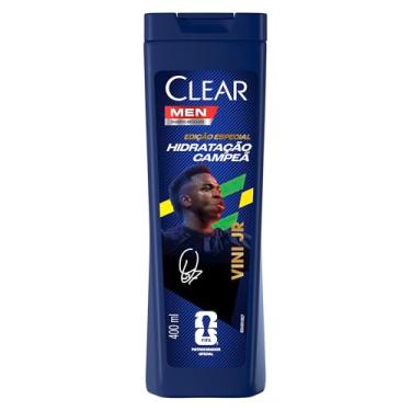 Imagem de Clear Men Shampoo Anticaspa Vini Jr. Hidratação Campeã 400ml