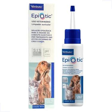 Imagem de Epiotic S.I.S Solução Otológica Para Cães e Gatos 100ml - Virbac