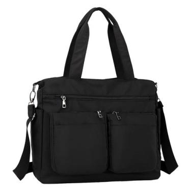 Imagem de Bolsa Feminina Sacola Grande Alça De Ombro Academia Esporte Trabalho P