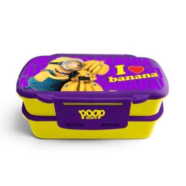 Imagem de Marmita dupla Minions I Love Banana - Pop Store, Aml, Rxo