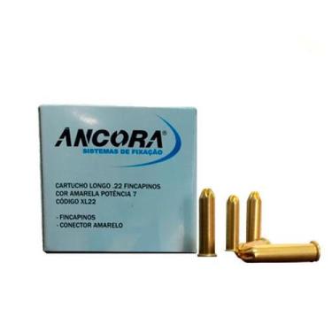 Imagem de Caixa Fincapino Longo .22 P Máquina Ação Direta Potencia 7 - Ancora