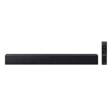 Imagem de Soundbar Samsung HW-B400F, com 2.0 canais, Bluetooth, Subwoofer integrado e HDMI ARC