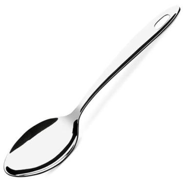 Imagem de Kit 12 Colheres para Servir Arroz Molhos 24,5cm para Restaurantes Buff