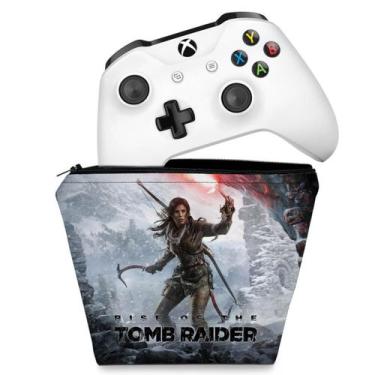 Imagem de Capa Compatível Xbox One Controle Case - Rise Of The Tomb Raider - Pop