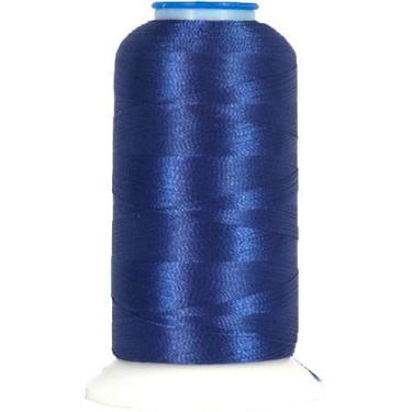 Imagem de Threadart Linha de bordado de máquina de poliéster pelo carretel - Nº 232 - Fita azul - 1000 m - 40 wt - 220 cores disponíveis