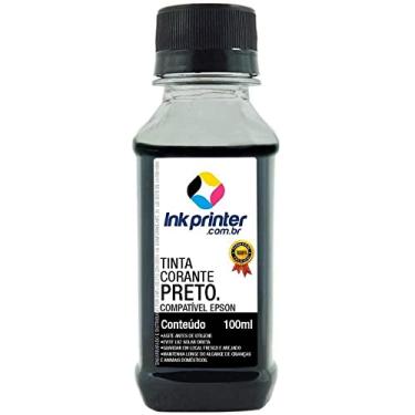 Imagem de Tinta Corante Inkprinter Preta para Impressora Epson (100ml)