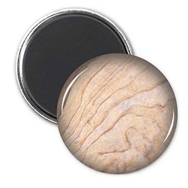 Imagem de Adesivo de ímã de geladeira com textura de pedra mosaico elegante e ondulada para presente