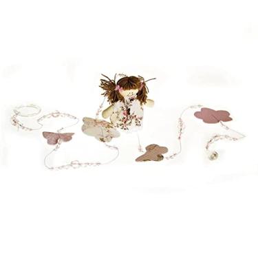 Imagem de Potinho de Mel Pingente De Cortina Menina Quarto Bebê Infantil Menina Par Rosa