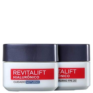 Imagem de Kit L'Oréal Paris Revitalift Hialurônico Dia e Noite (2 Produtos)