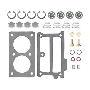 Imagem de Carbpro Conjunto de válvula de compressor de ar 421-1102 Kit de reconstrução de cabeça compatível com bomba Jenny/Emglo/KU/Dewalt para substituição para 421-1102 K145 K146 KU181 L51 L41