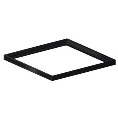 Imagem de Porta Grelha Elleve Quadrada Black Matte Linear Acessórios 15x15cm