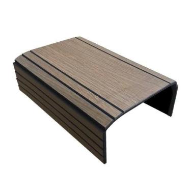 Imagem de Bandeja Esteira Para Braço De Sofá Porta Copo Reto Tabaco - SSX Multic