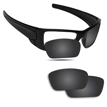 Imagem de Fiskr Lentes de reposição anti-água salgada para óculos de sol Oakley Fuel Cell