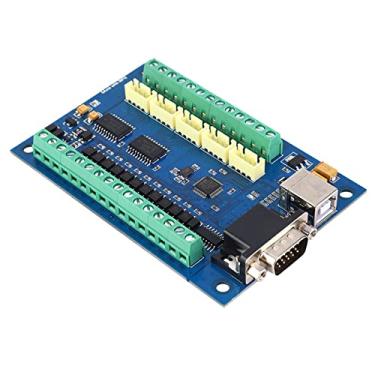 Imagem de Placa Controladora de Movimento, Placa de Separação de 5 Eixos, Quebra de Interface de Placa Controladora de Movimento CNC USB Máxima de 100kHz, Controladores de Processo