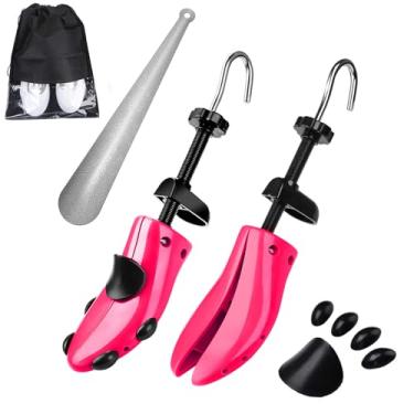 Imagem de eachway Alargador de sapatos para sapato, comprimento e largura ajustáveis para homens e mulheres