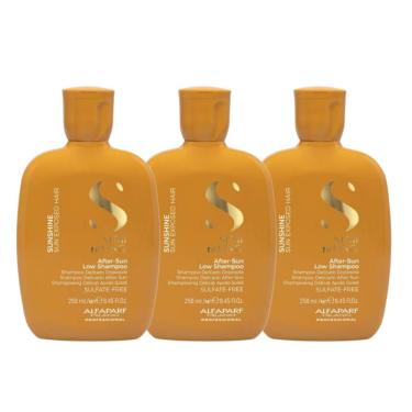 Imagem de Alfaparf Semi Di Lino Sunshine Kit 3 Shampoo 250ml
