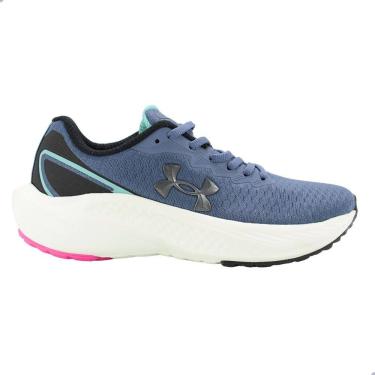 Imagem de Tênis Feminino Under Armour Wing 2 Azul Pink Metal