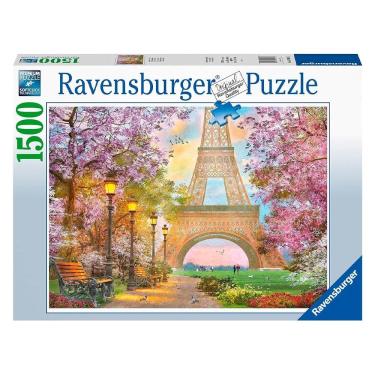 Imagem de Puzzle 1500 peças Romance Em Paris - Importado - Ravensburger