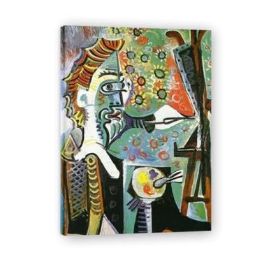 Imagem de Murais An Artist Diego Rivera – Arte de realismo socialista mexicano, muralista do século 570, coleção clássica do museu de Nova York para decoração de casa 40 x 56 cm