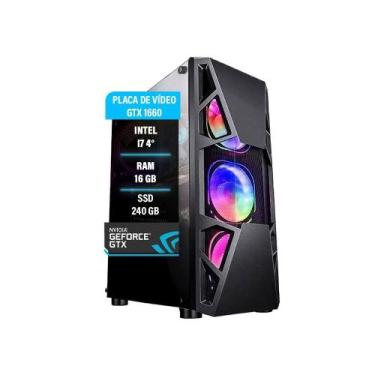 Imagem de Pc Gamer I7 4 16Gb Ddr3 Ssd 240Gb Gtx 1660 - Amorim Tech