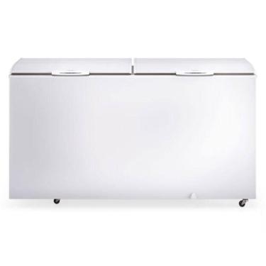 Imagem de Freezer 2 Tampas Gelopar Conservador Branco 532L Ghb530bin Bivolt
