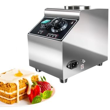 Imagem de Generic Aquecedor Elétrico Para Molho De Queijo Nacho, Dispensador 0,68 Qt, Garrafas Calda Quente, Chocolate E Garrafas, 86-185 °F, Ajustável, 110 V