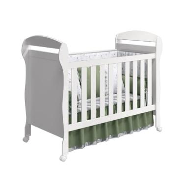 Imagem de Berço Americano Danny Reller 2 em 1 Sofá Multifuncional Branco Brilho