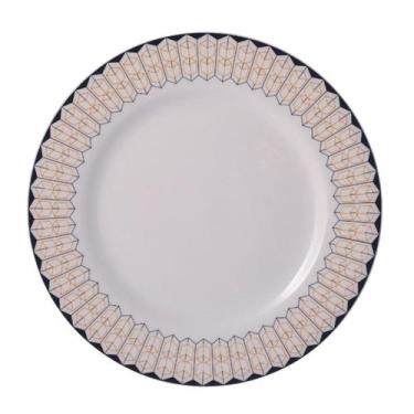 Imagem de Prato Raso 27cm Porcelana Schmidt - Dec. Araucária 2396, 2396, 27