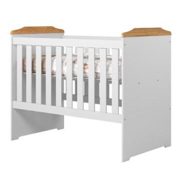 Imagem de Berço 3 em 1 Carinho com Regulagem de Altura com Colchão - Loja DoceLa