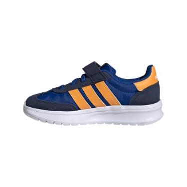 Imagem de adidas Tênis infantil unissex Run 70s 2.0, Collegiate Royal/Collegiate Gold/Collegiate Navy, 12 Little Kid