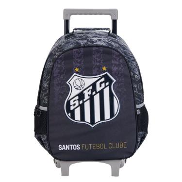 Imagem de Mochila Escolar de Rodas Santos Futebol Clube Infantil