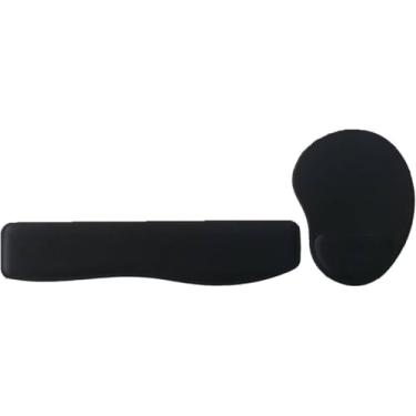 Imagem de Kit Apoio Teclado + Mouse Pad Ergonômico Confortavel