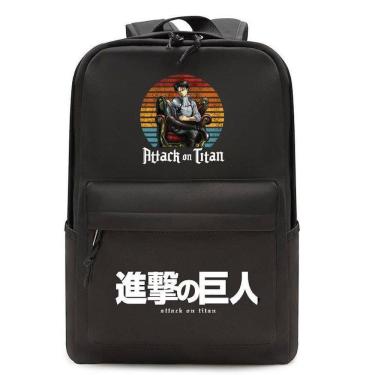 Imagem de Mochila escolar Levi Attacks Ons Titans Anime para crianças