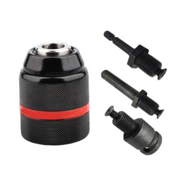 Imagem de Conjunto De Mandril De Perfuração Metálico Sem Chave De 2mm a 13mm Com