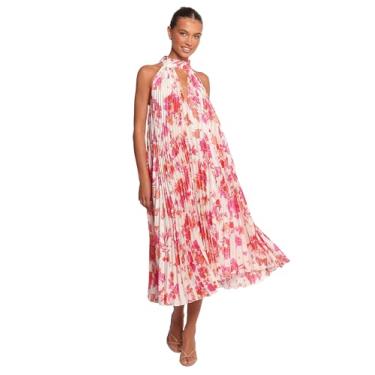 Imagem de Petal & Pup Vestido maxi feminino Sirmione floral rosa, rosa, M